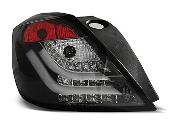 OPEL ASTRA H 03.04-09 3D GTC BLACK LED TAILLIGHTS