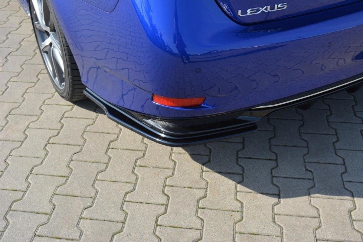 REAR SIDE SPLITTERS LEXUS GS MK4 FACELIFT H - 2