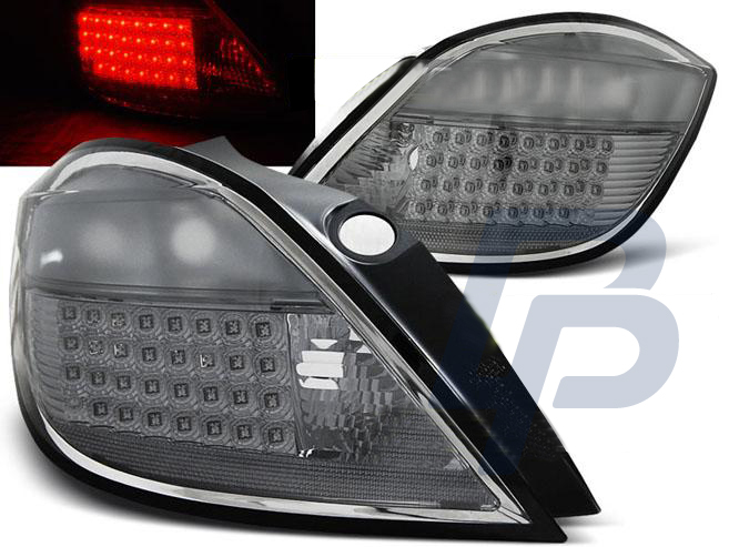 OPEL ASTRA H 03.04-09 5D SMOKE LED TAILLIGHTS - 3
