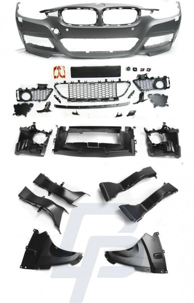BUMPERS BMW F30 / F31 10.11- SPORT STYLE PDC - 4