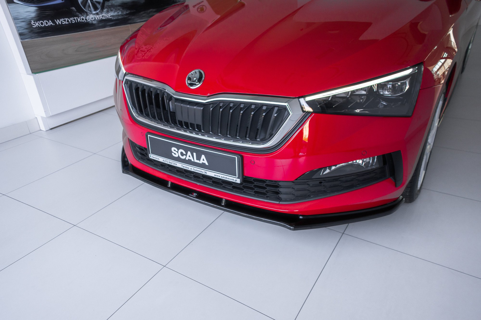 Front Splitter V.1 Skoda Scala (2019-UP) - 3