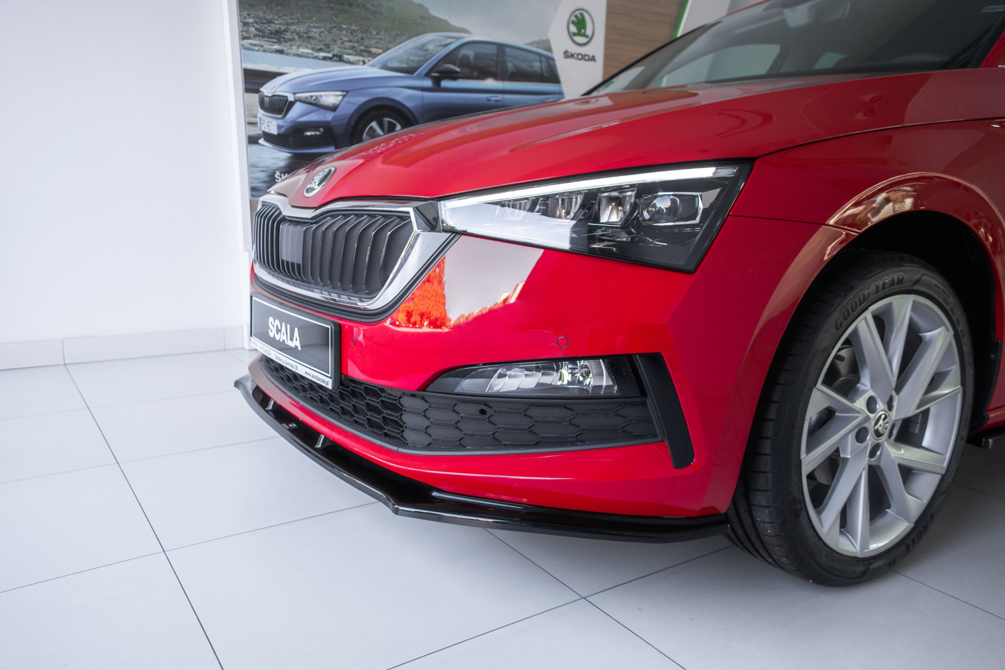Front Splitter V.1 Skoda Scala (2019-UP) - 4