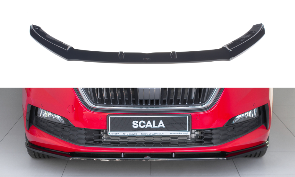 Front Splitter V.1 Skoda Scala (2019-UP)