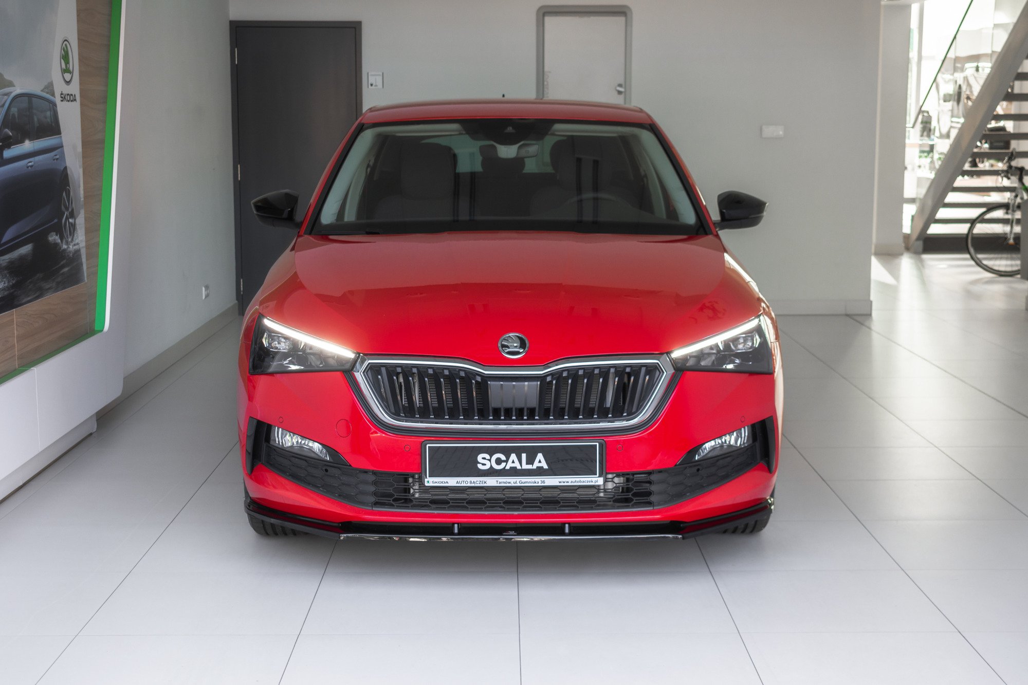 Front Splitter V.1 Skoda Scala (2019-UP) - 2