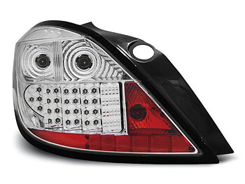 OPEL ASTRA H 03.04-09 5D CHROME LED TAILLIGHTS