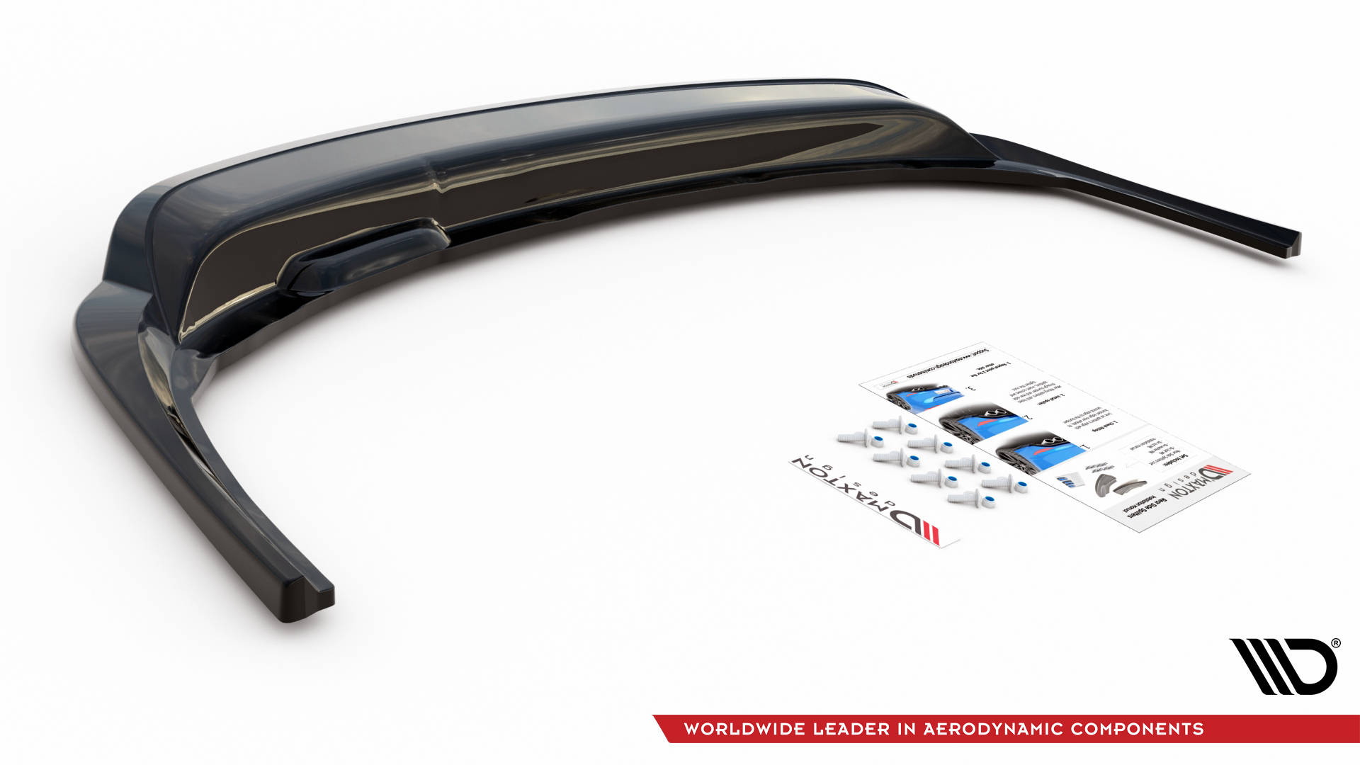 Central Rear Splitter (Vertical Bars) Skoda Fabia Estate Mk3 Facelift - 6