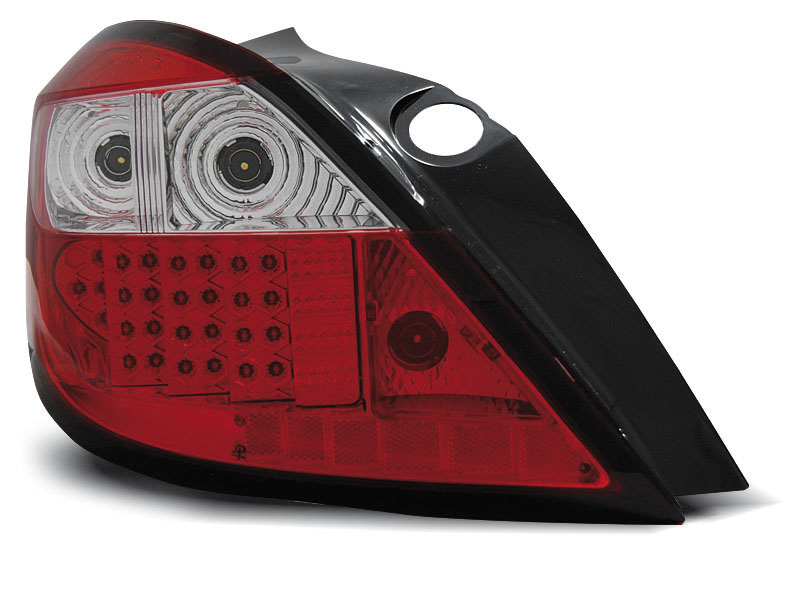 OPEL ASTRA H 03.04-09 RED WHITE LED TAILLIGHTS