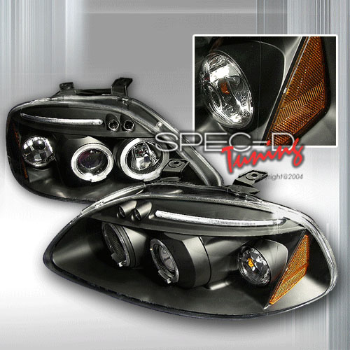 HONDA CIVIC 96-98 LED PROJEKTOR STRÅLKASTARE SVARTA [JY]