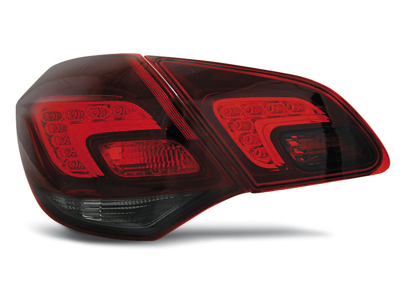 OPEL ASTRA J 10- HATCHBACK RED SMOKE LED TAILLIGHTS