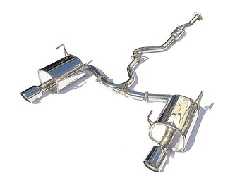 SUBARU FORESTER 08- Q300 CATBACK SYSTEM INCL TUV [INVIDIA]