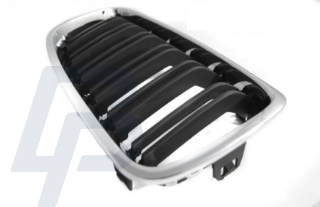 GRILLS BMW F30 / F31 10.11- M3 LOOK CHROME BLACK - 4