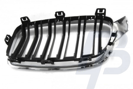 GRILLS BMW F30 / F31 10.11- M3 LOOK CHROME BLACK - 5