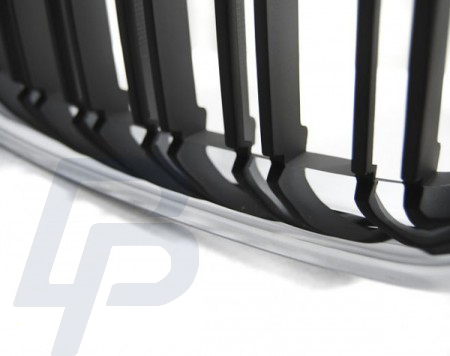 GRILLS BMW F30 / F31 10.11- M3 LOOK CHROME BLACK - 2