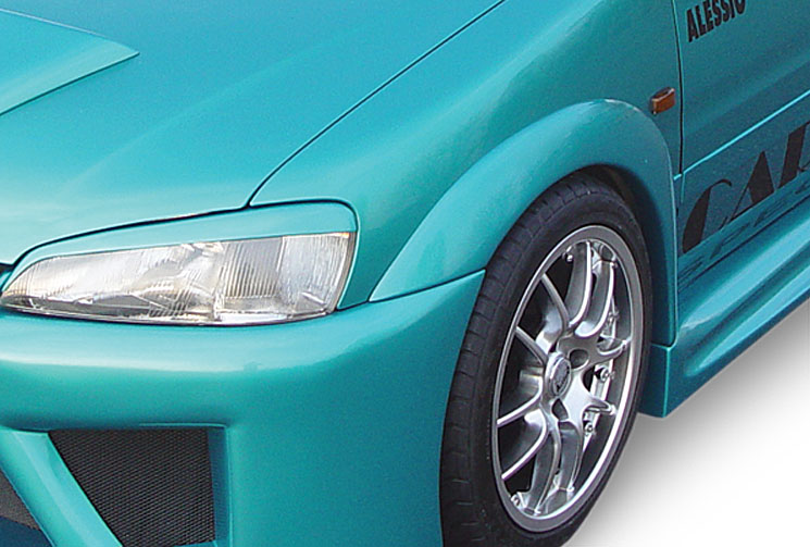 PEUGEOT 106 MKII 96+ NITRO FENDER FLARE FRONT L