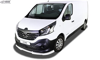 FRONT SPOILER VARIO-X RENAULT TRAFIC III (2014+) / NISSAN NV300 (2016+) / OPEL VIVARO B (2014+) FRONT LIP SPLITTER