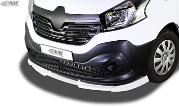 FRONT SPOILER VARIO-X RENAULT TRAFIC III (2014+) / NISSAN NV300 (2016+) / OPEL VIVARO B (2014+) FRONT LIP SPLITTER