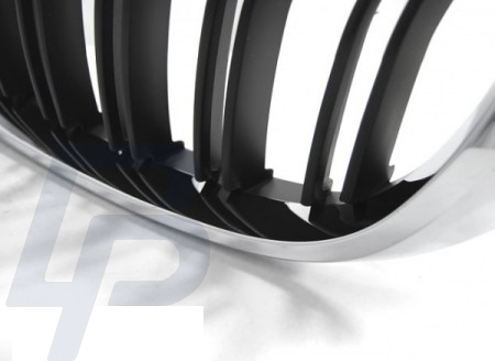 GRILLS BMW F32,F33,F36 13-  M4 LOOK CHROME BLACK - 2