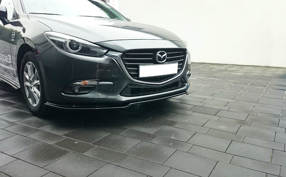 FRONT SPLITTER V.1 MAZDA 3 BM (MK3) FACELIFT - 4