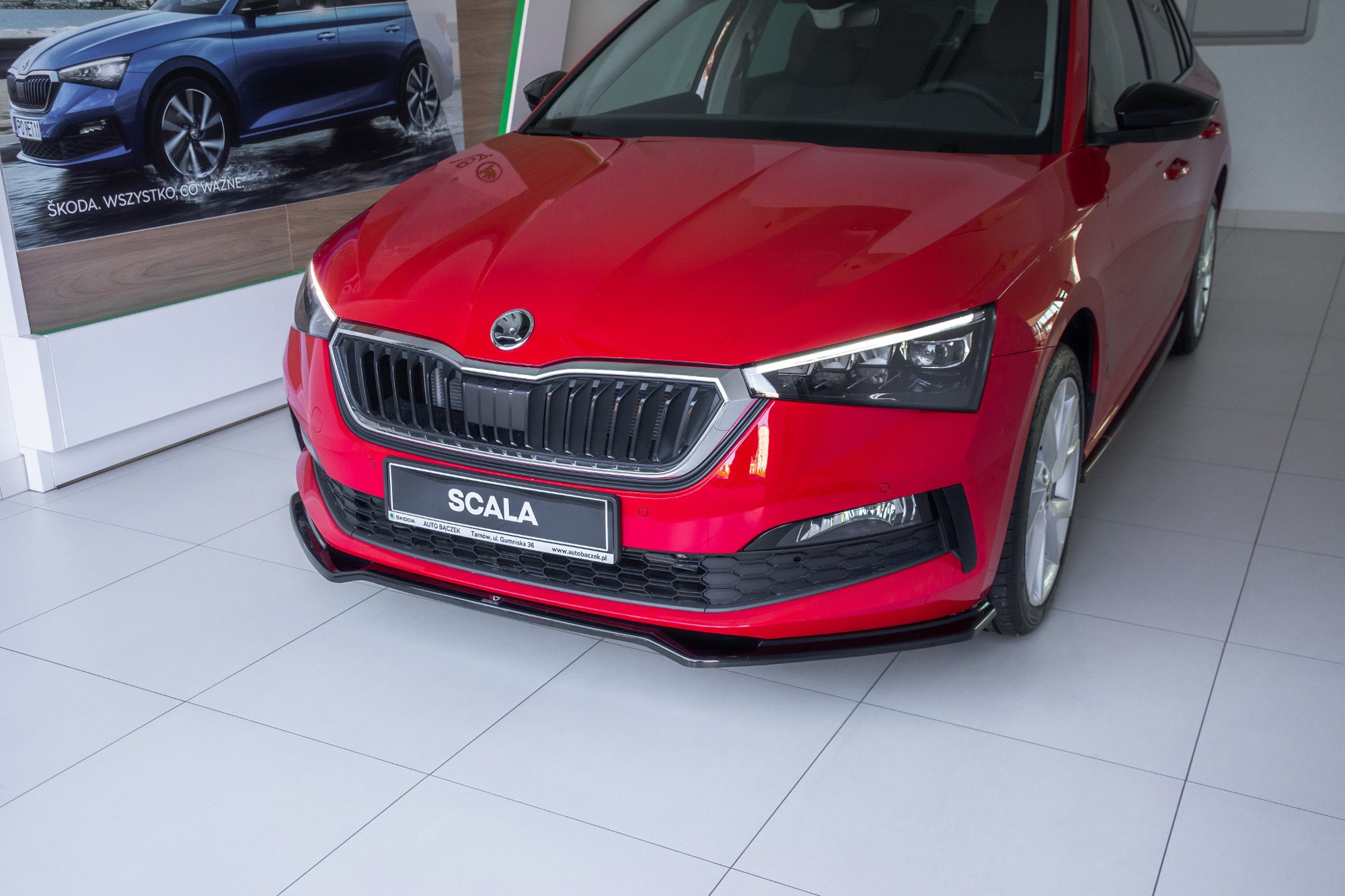 Front Splitter V.2 Skoda Scala (2019-UP) - 4
