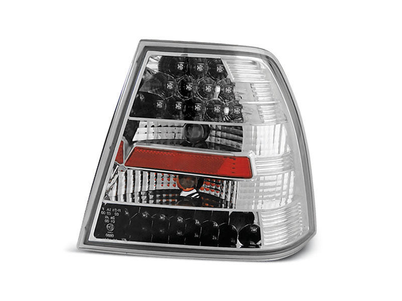 VW BORA 09.98-07.05 CHROME LED TAILLIGHTS