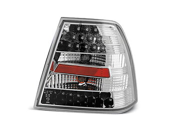 VW BORA 09.98-07.05 CHROME LED TAILLIGHTS