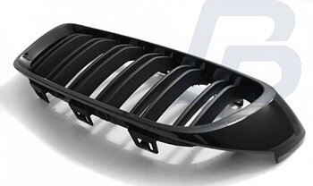 GRILLS BMW F32,F33,F36 13-  M4 LOOK FRAME GLOSSY BLACK
