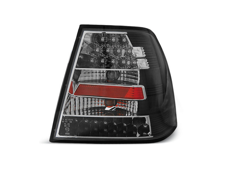 VW BORA 09.98-07.05 BLACK LED TAILLIGHTS