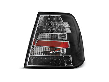 VW BORA 09.98-07.05 BLACK LED TAILLIGHTS