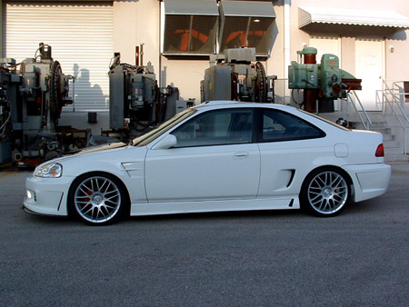 HONDA CIVIC 96-00 ZEN/BUDDYCLUB2 SIDESKIRTS [AIT]