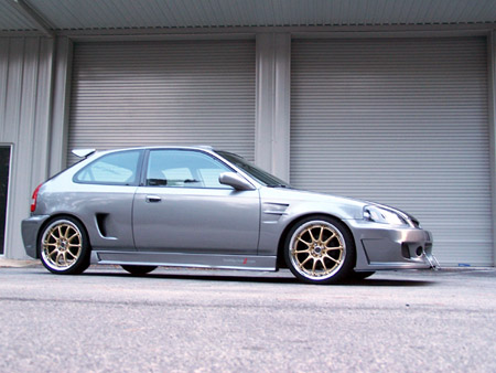 HONDA CIVIC 96-00 ZEN/BUDDYCLUB2 SIDESKIRTS [AIT] - 2