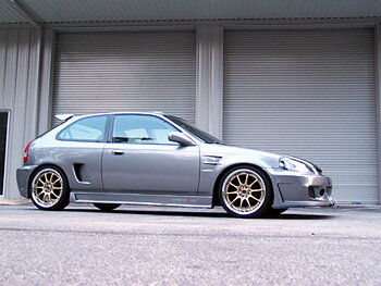 HONDA CIVIC 96-00 ZEN/BUDDYCLUB2 SIDESKIRTS [AIT]