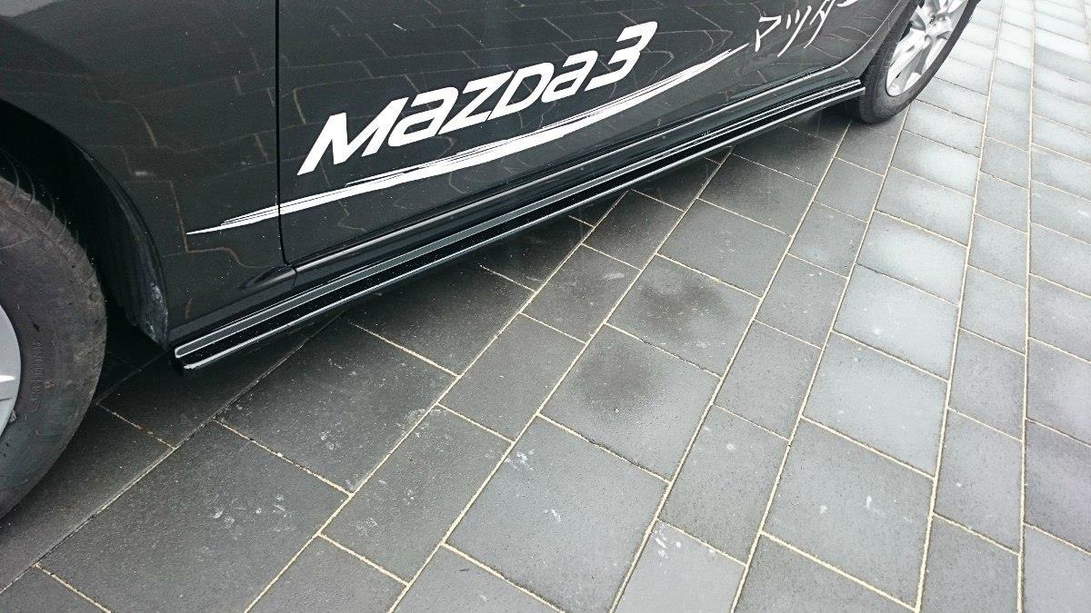 SIDE SKIRTS DIFFUSERS MAZDA 3 BM (MK3) FACELIFT - 2