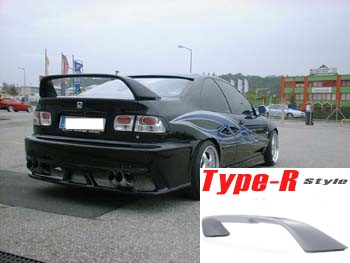 SPL-TUNING UNIVERSAL TYPE R DC2 SPOILER H21-W128 - 3