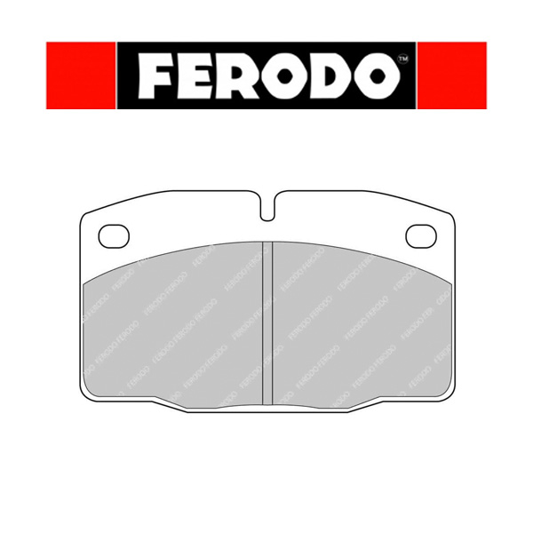 BREAK PADS FERODO DS2500 FCP173H OPEL CORSA ASCONA KADETT MANTA FRONT