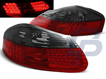 PORSCHE BOXSTER 96-04 RED SMOKE LED TAILLIGHTS