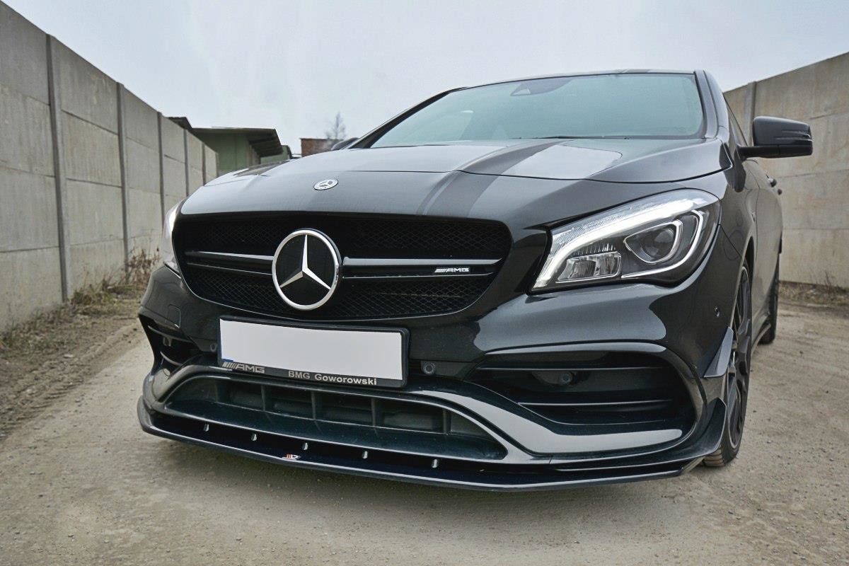 FRONT SPLITTER V.1 MERCEDES CLA A45 AMG C117 FACELIFT - 2