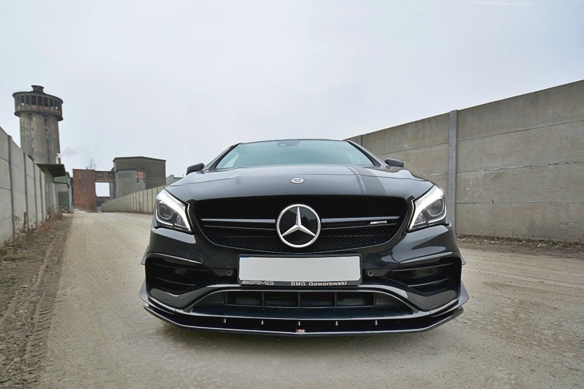 FRONT SPLITTER V.1 MERCEDES CLA A45 AMG C117 FACELIFT - 3