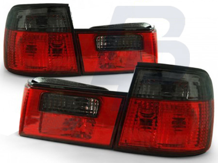 TAILLIGHTS BMW E34 02.88-12.95 RED SMOKE