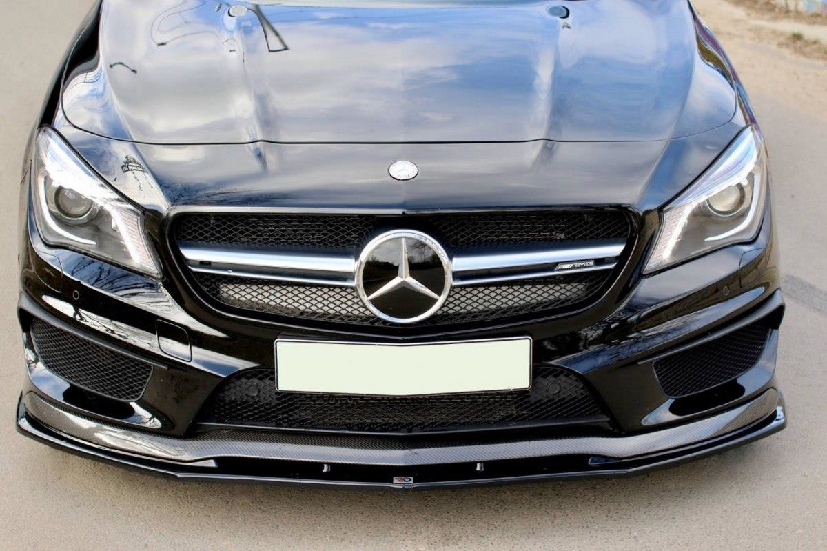 FRONT SPLITTER V.2 MERCEDES CLA 45 AMG C117 (PREFACE) - 2