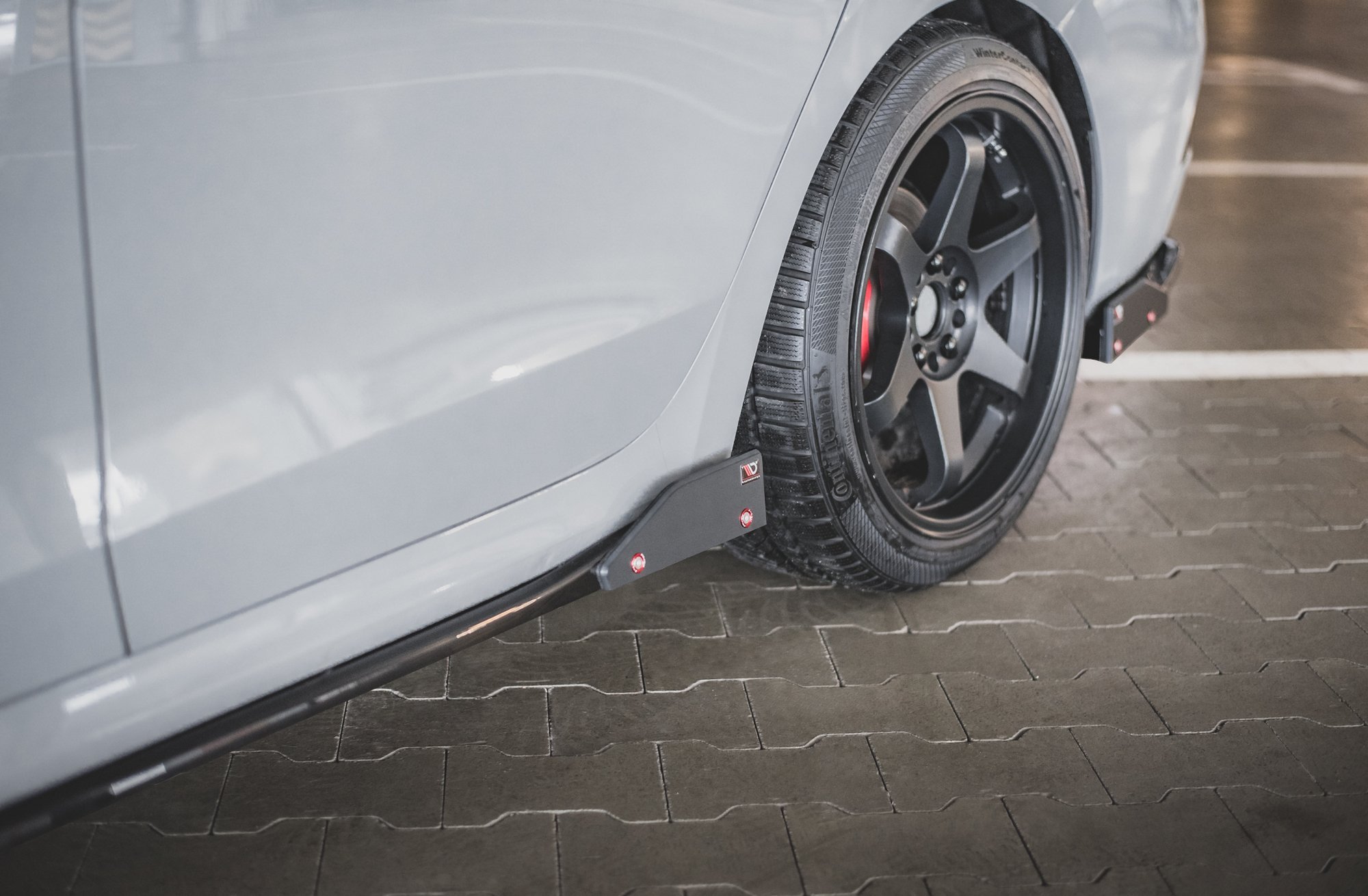 Side Skirts Diffusers V.2 + Flaps Skoda Octavia RS Mk4 - 3