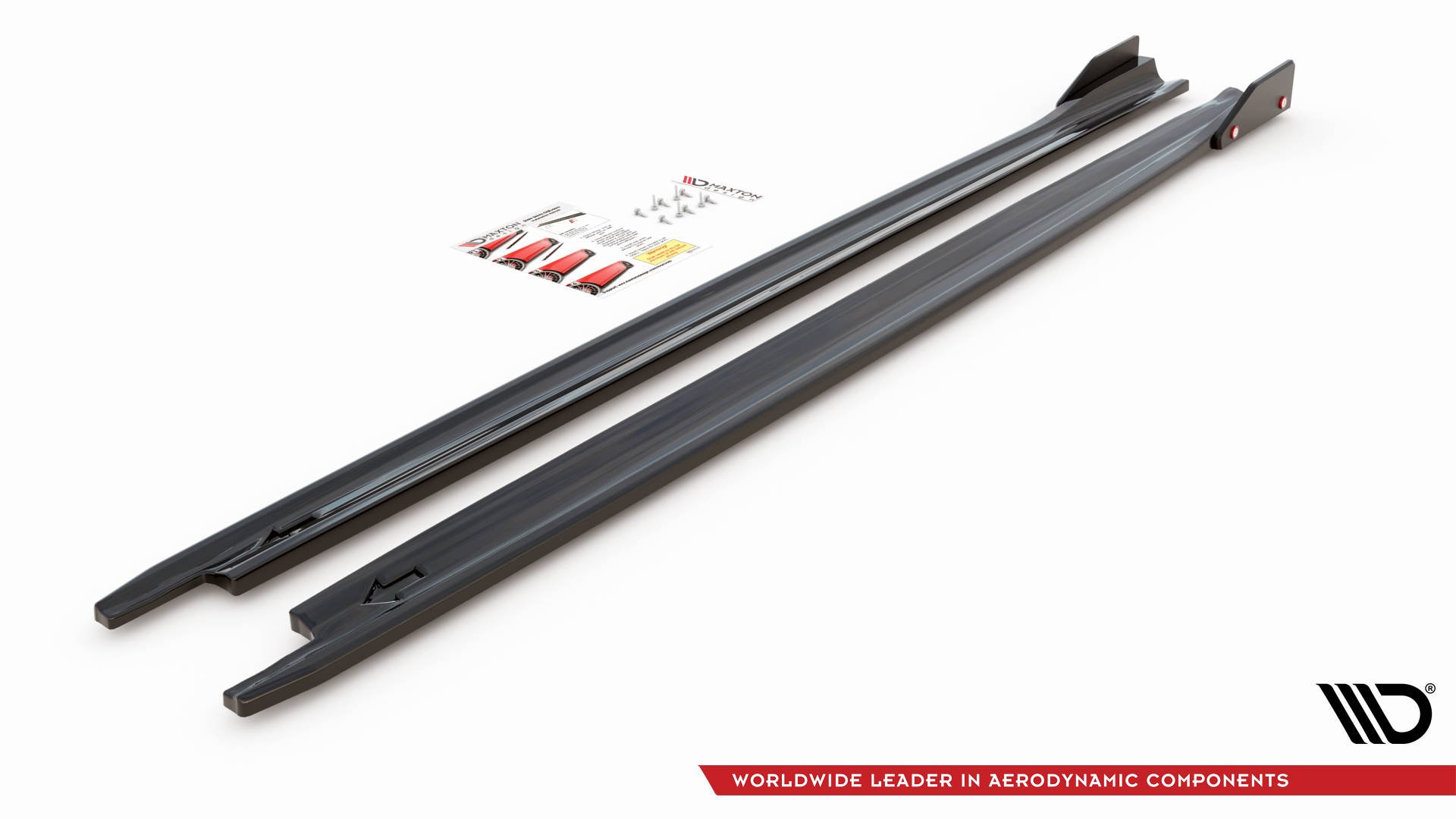 Side Skirts Diffusers V.2 + Flaps Skoda Octavia RS Mk4 - 7