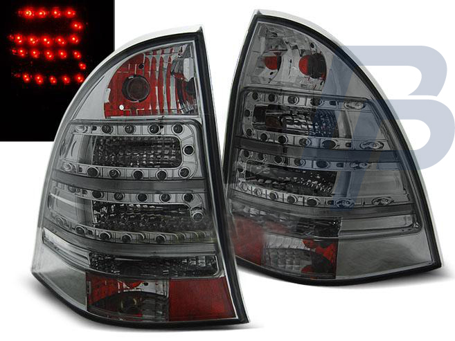 MERCEDES C-CLASS W203 KOMBI 00-07 SMOKE LED TAILLIGHTS - 2