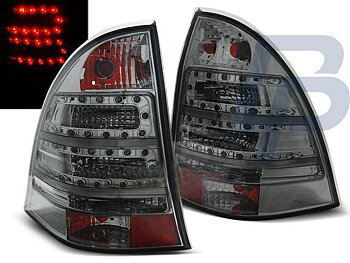 MERCEDES C-CLASS W203 KOMBI 00-07 SMOKE LED TAILLIGHTS