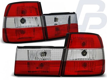 TAILLIGHTS BMW E34 02.88-12.95 RED WHITE