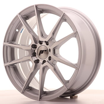 JAPAN RACING JR21 17X7 ET25 4X100/108 SILVER MACHI