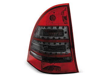 MERCEDES C-CLASS W203 KOMBI 00-07 RED SMOKE LED TAILLIGHTS