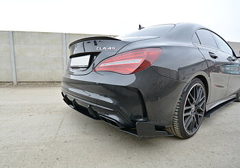 RACING BAKRE SIDO SPLITTERS MERCEDES CLA A45 AMG C117 FACELIFT