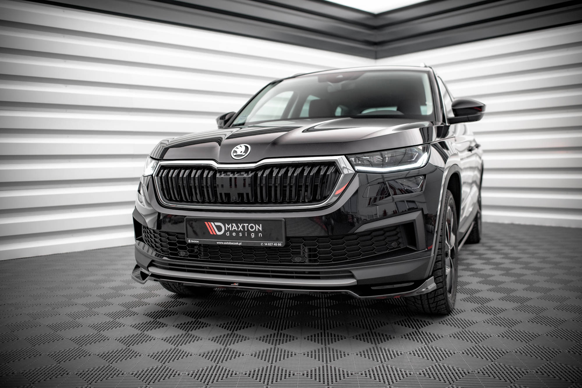 Front Splitter V.2 Skoda Kodiaq Mk1 Facelift - 3