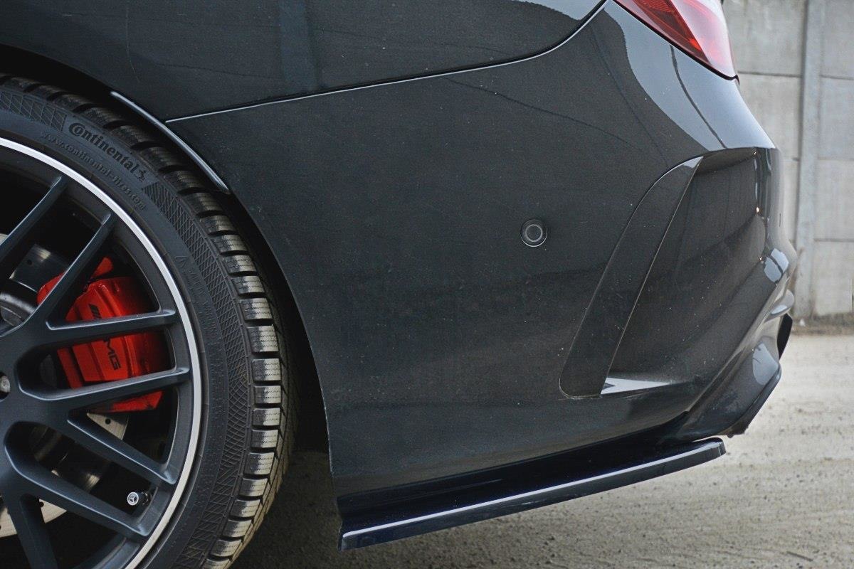 REAR SIDE SPLITTERS MERCEDES CLA A45 AMG C117 FACELIFT - 3