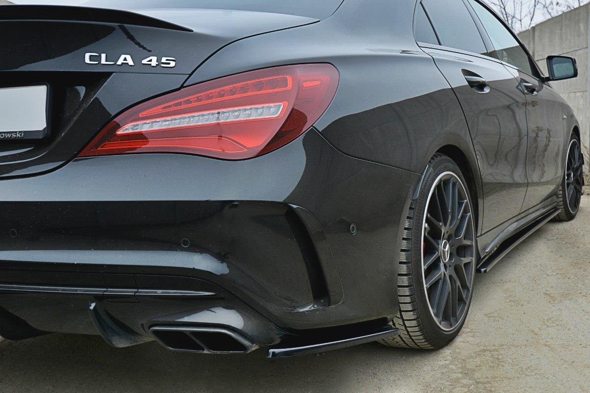REAR SIDE SPLITTERS MERCEDES CLA A45 AMG C117 FACELIFT - 2
